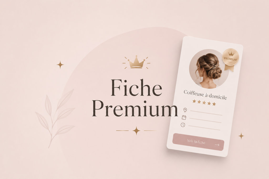 fiche premium coiffeuse à domicile