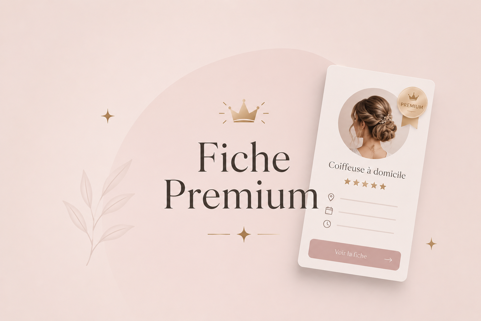 fiche premium coiffeuse à domicile