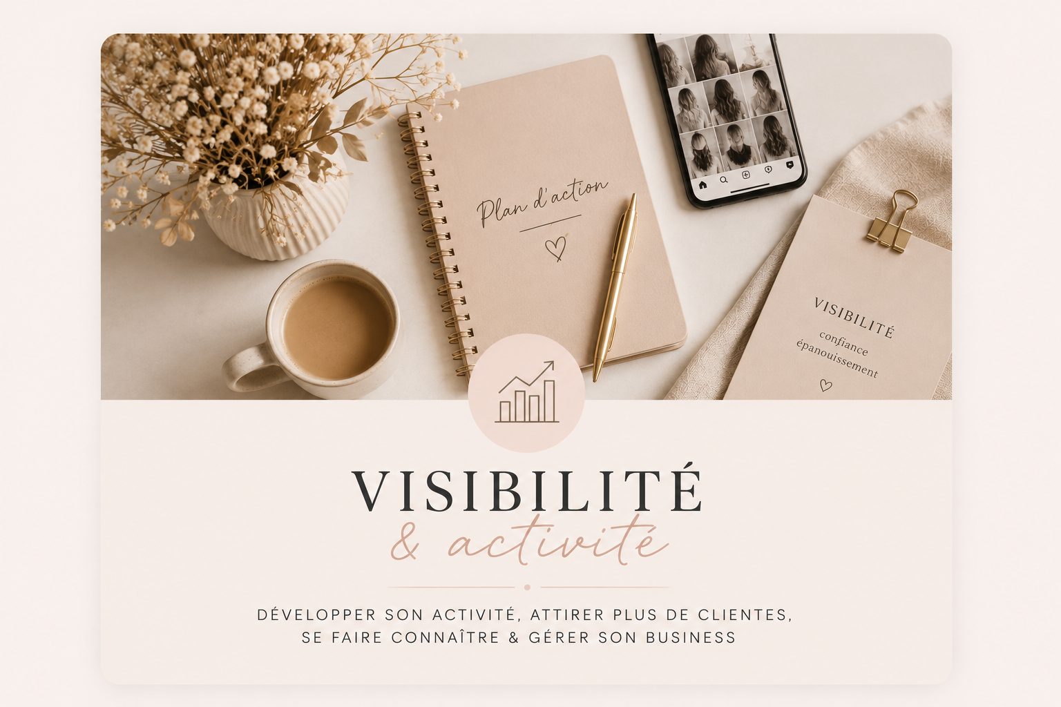 Plan d’action et visibilité professionnelle pour coiffeuse à domicile