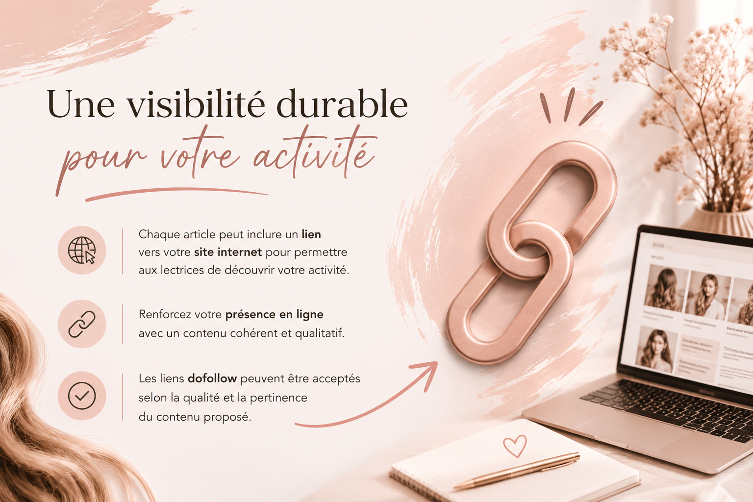 Une visibilité durable pour votre activité